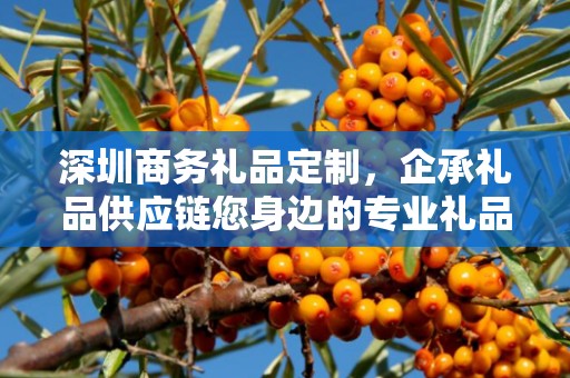 深圳商务礼品定制，企承礼品供应链您身边的专业礼品定制公司